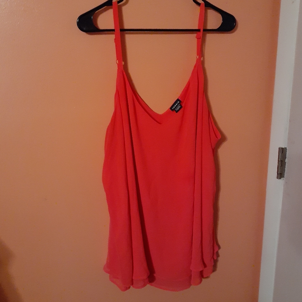 Torrid double layer tank top